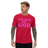 Image 11 of Soldier For God PINK Fitted Short Sleeve T-shirt