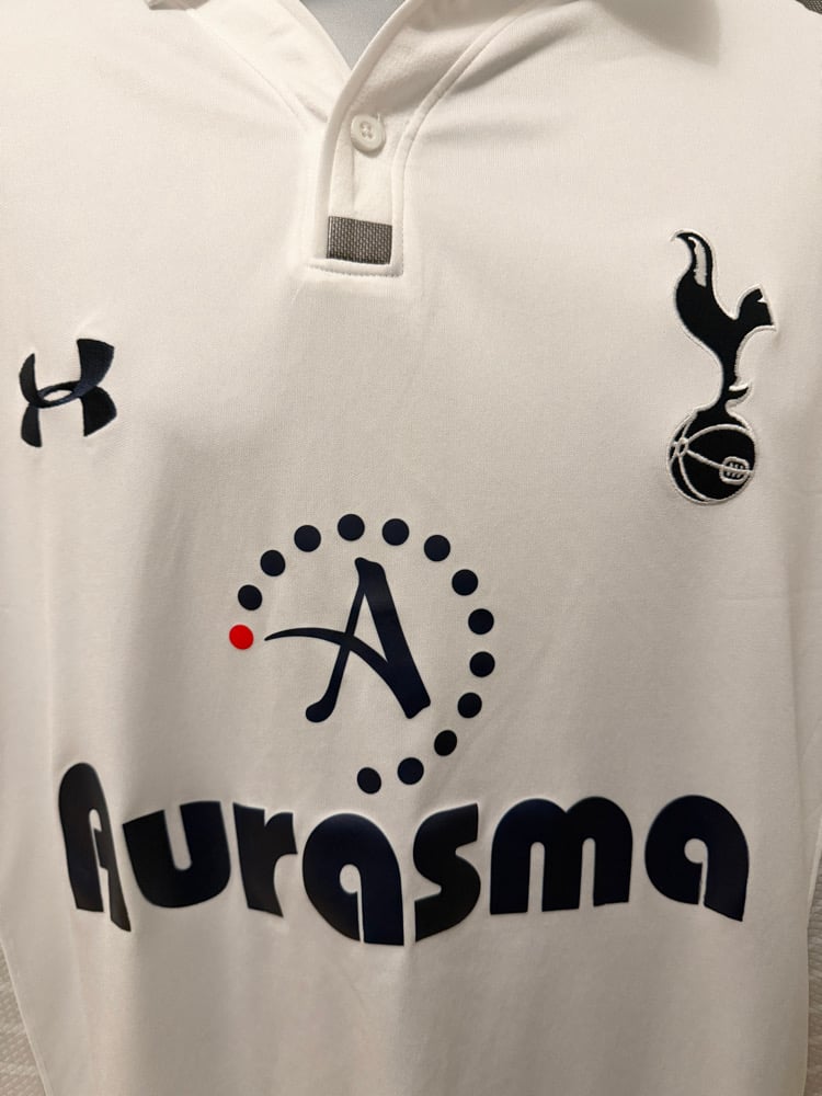 Image of Tottenham Hotspur “BALE 11” 2012/13 Home Shirt + patches  (XL)