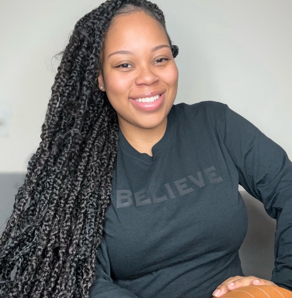 Image of BELIEVE Black Silicone on Black Shirts