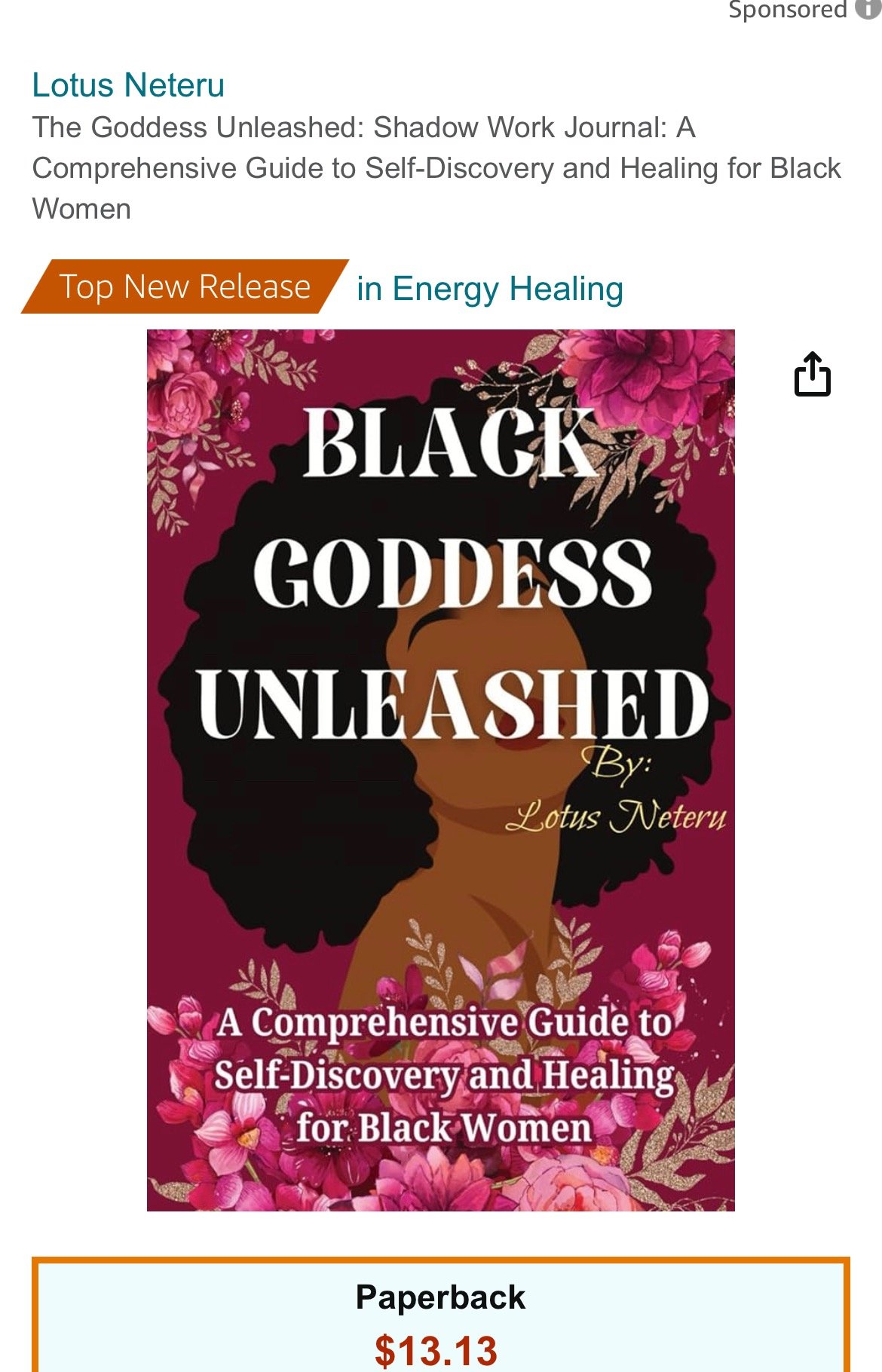 Image of Black Goddess Unleashed