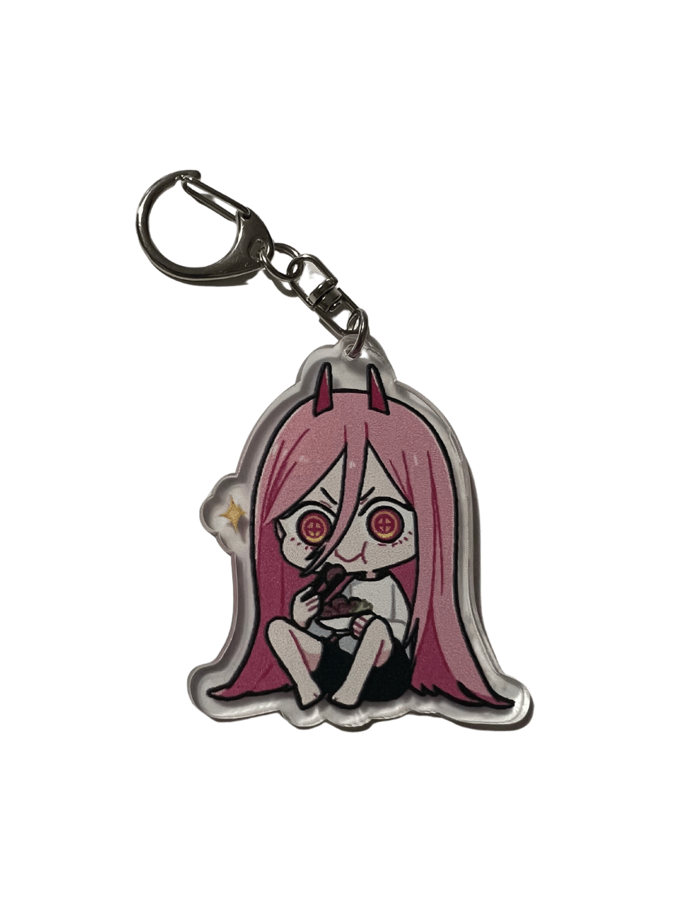 Chainsaw Man Power Keychain Quirky Pandie