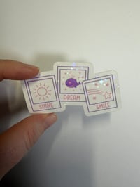Mikrokosmos sticker 