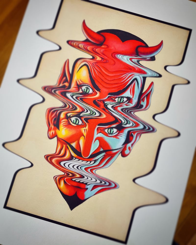Image of The Devil’s Mask - Print