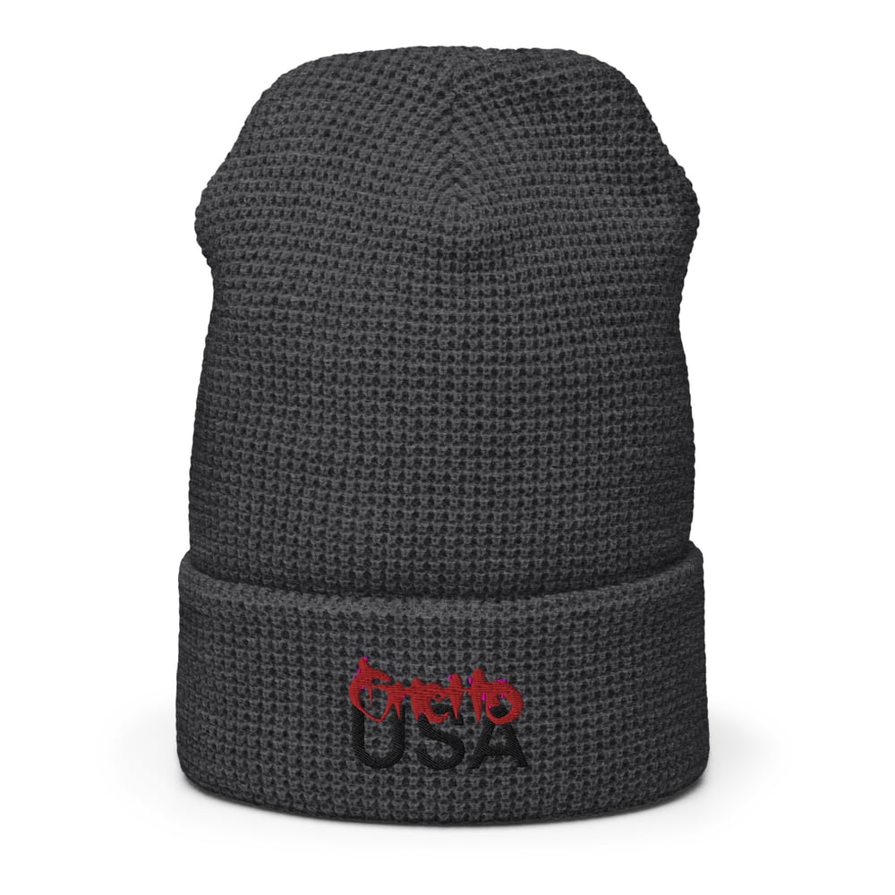 Image of GHETTO USA WAFFLE BEANIE