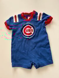 Image 1 of vintage chicago cubs romper
