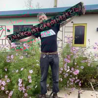Image 1 of ANARCHIST GARDENERS CLUB FOOTY SCARF!