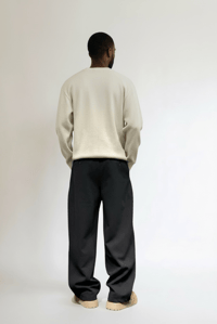 Image 2 of Korean Black Pant 