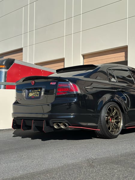 Image of Acura TL Type S V2 rear diffuser (center ONLY)