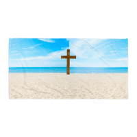 Image 1 of Towel (cross on beach