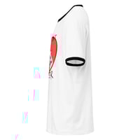 Image 7 of Unisex ringer t-shirt avoidant attachment 