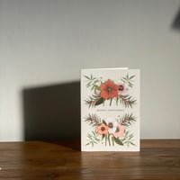 Image 1 of Merry Christmas Foliage Greetings Card