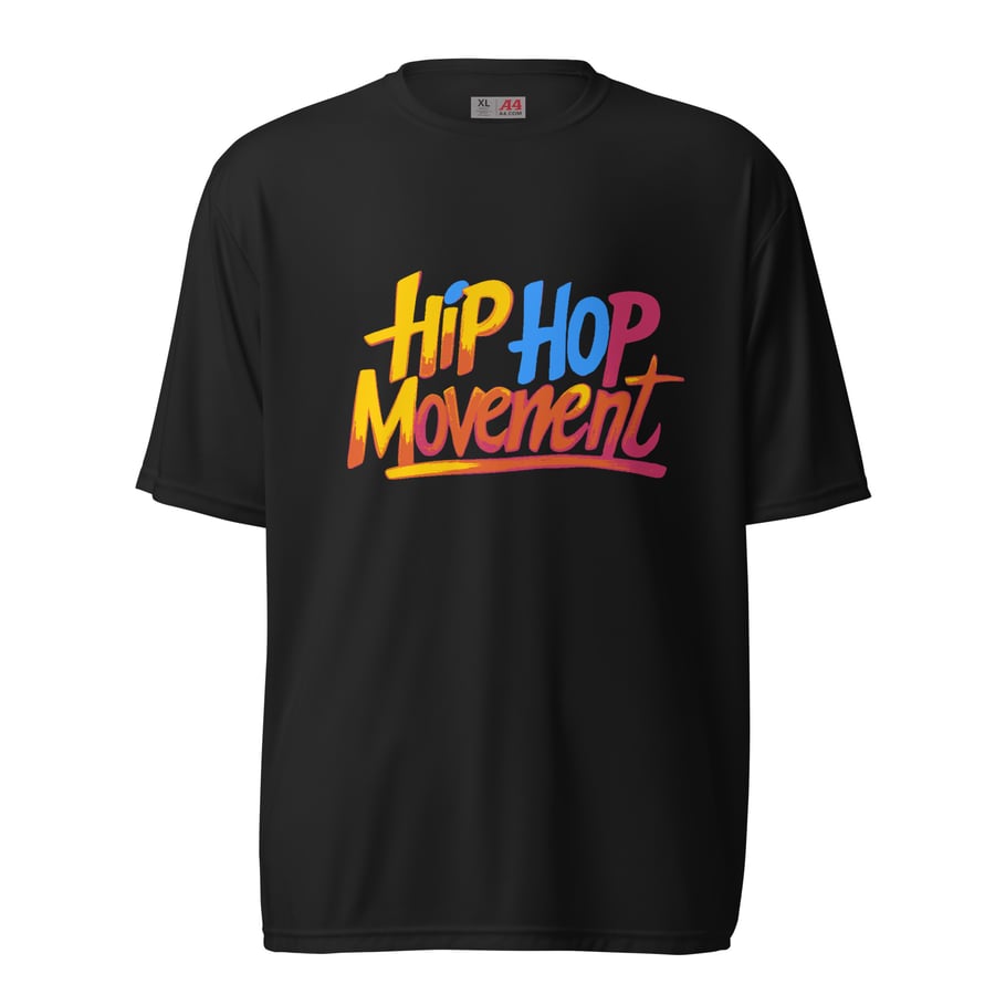 Image of Unisex performance crew neck Hip Hop Movement Design t-shirt