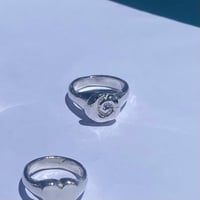 Image 1 of SPIRAL SIGNET RING 