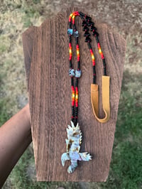 Abalone Eagle Necklace 