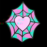 Cutie Web Handpainted Woodcutout