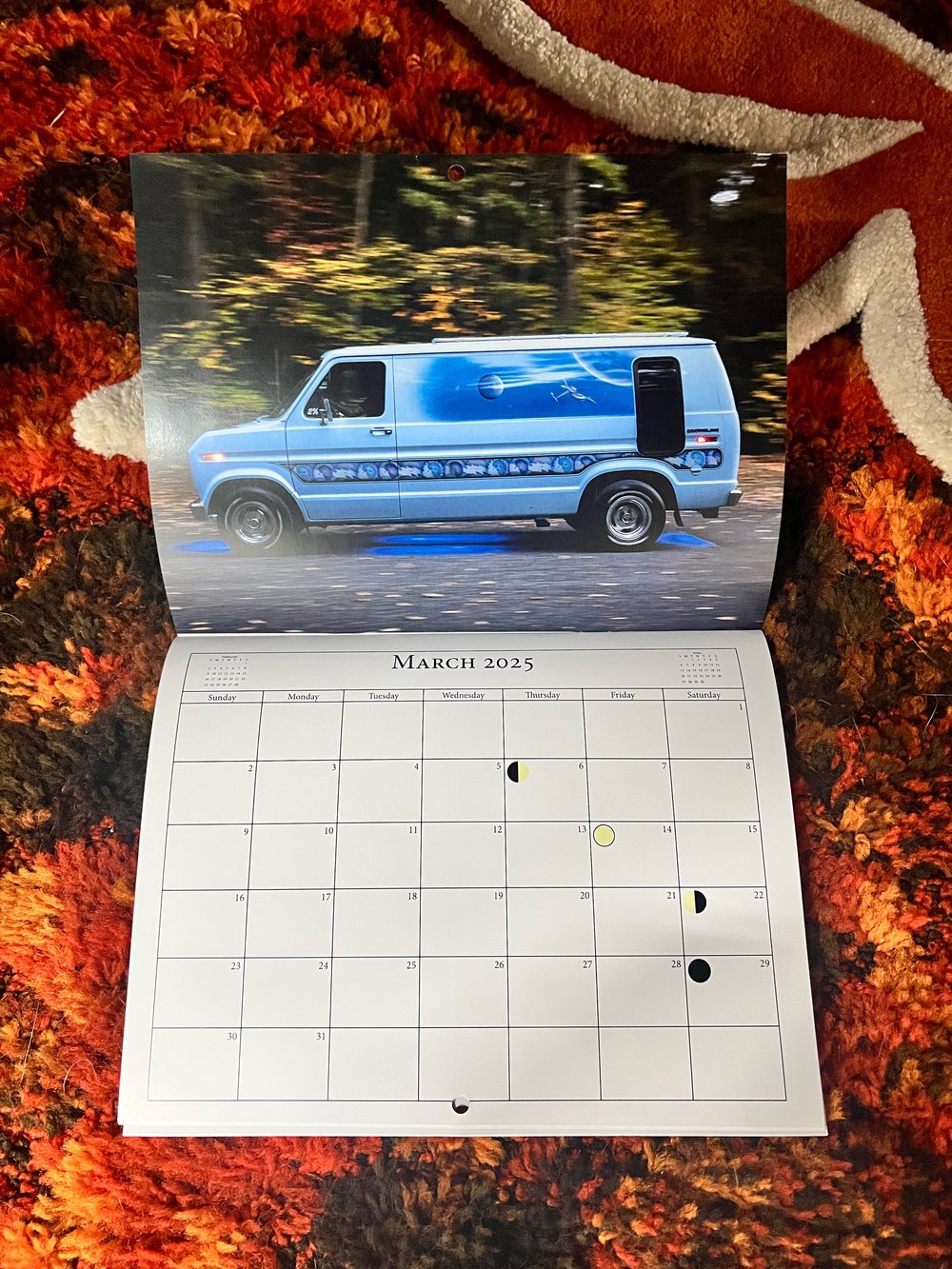 Van Power 2025 calendar  Pre Order 