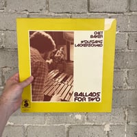 Chet Baker / Wolfgang Lackerschmid – Ballads For Two - German First Press LP