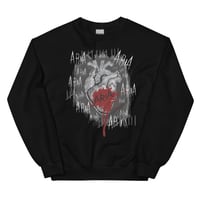 Image 2 of Officially licensed Leigh Rivers psychotic obsession Aria heart Unisex Sweatshirt
