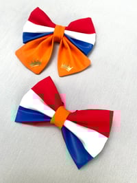 Image 3 of Netherlands Flag Kings Day Bow Tie / Sailor Bow