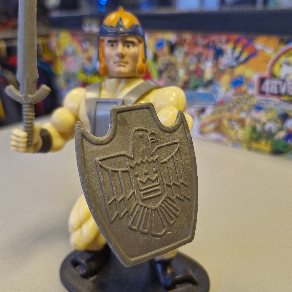 Image of Galaxy Heroes HUK Action Figure – MOTU KO Style – Vintage 80s – With Accessories