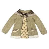 Image 1 of Axes Femme polka dot knit sweater