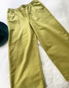 Ready Made Green Bakcloth Pants with Free Postage (Sizes 8-20)
