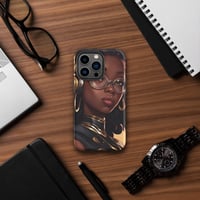 Image 8 of Black Girl Superhero Tough Case for iPhone®