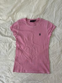 Image 1 of Ralph Lauren pink shirt // M 