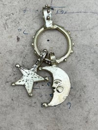 Image 1 of Moon and Star Pendant 