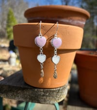 Image 1 of sweetheart earrings 