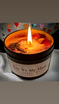 Image 2 of Key to My Heart Candle