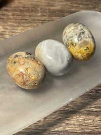 Crazy lace agate tumbles 