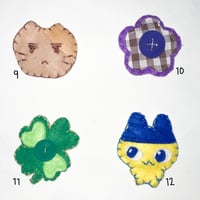 Image 4 of felt hairclips ^_^