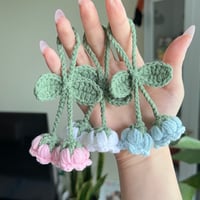 lily of the valley keychain