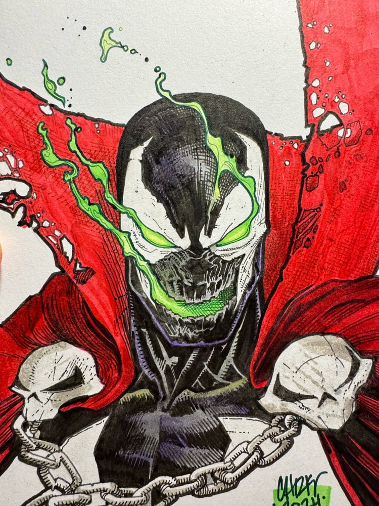 Image of Spawn 1 sketch cover