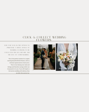 Image of Click & Collect Wedding Flowers 