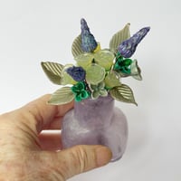 Image 1 of Posy Lemon Roses with Lavender