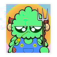 Image 1 of Farmer sticker