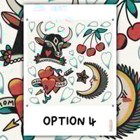 Image 5 of “TATTOO FLASH SHEETS" A4 PRINTS