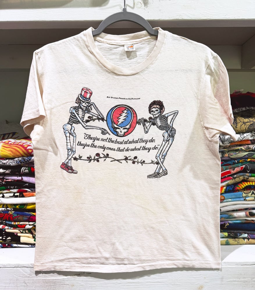 Grateful Dead 1980 Tour Warfield T-Shirt - Fits SM | Primarily Dead