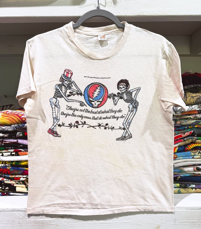 Grateful Dead 1980 Tour Warfield T-Shirt - Fits SM
