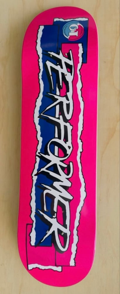 GT Performer “Day-Glow” Pink Splatter Bmx Skateboard