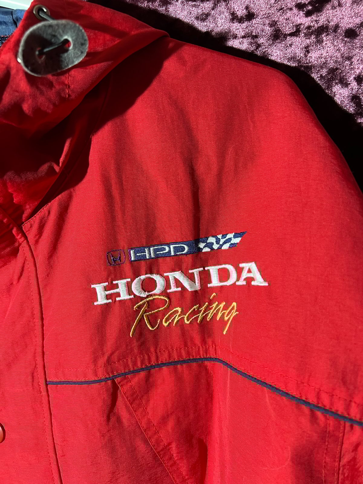 Honda racing jacket | Annoying Team Racing!