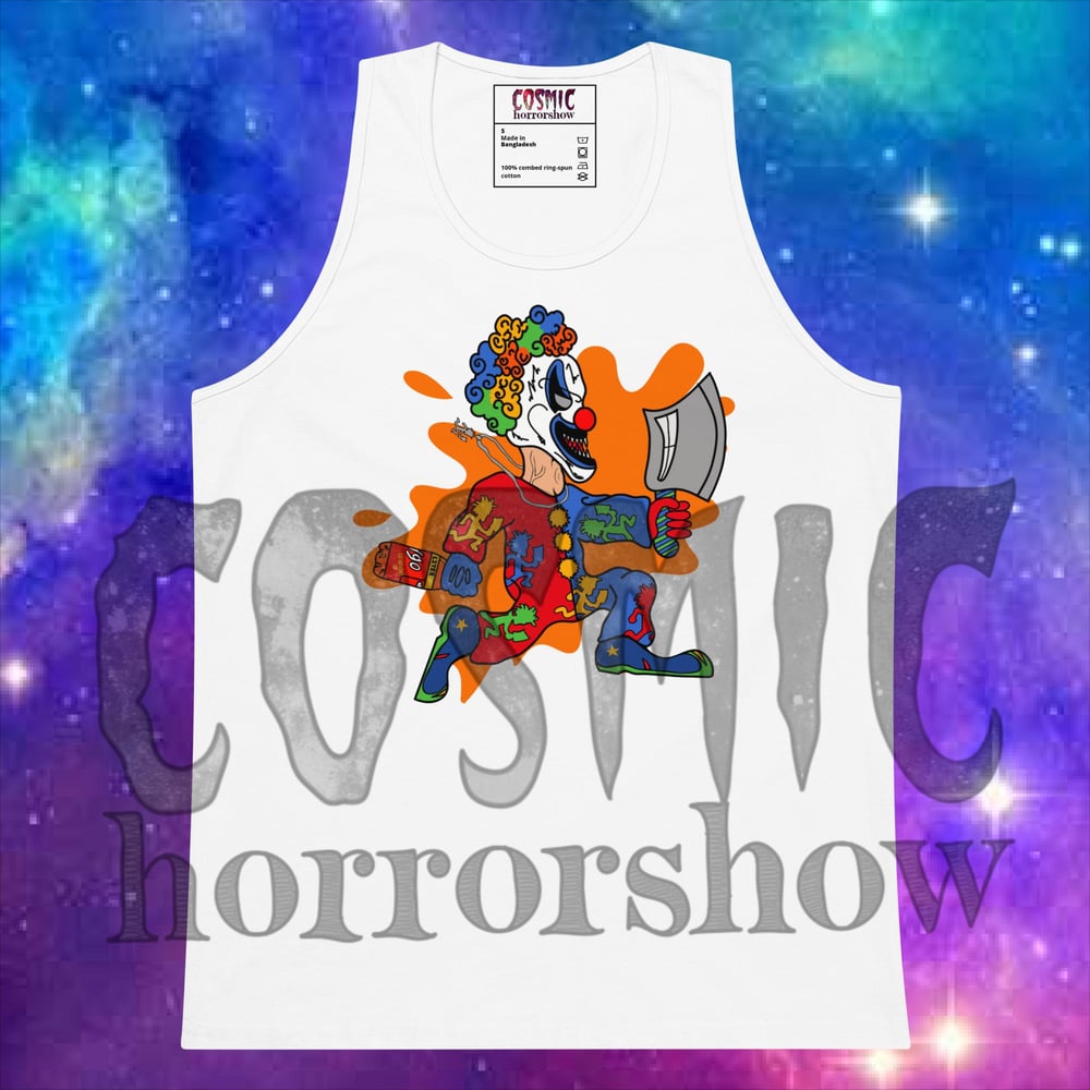 OrangeFaygoClown tank top