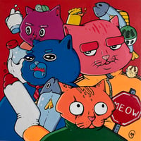 Image 1 of Gatti Mafiosi painting