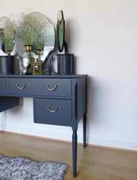 Dark grey dressing table