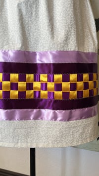 Image 2 of Purple & Yellow Checkered Skirt