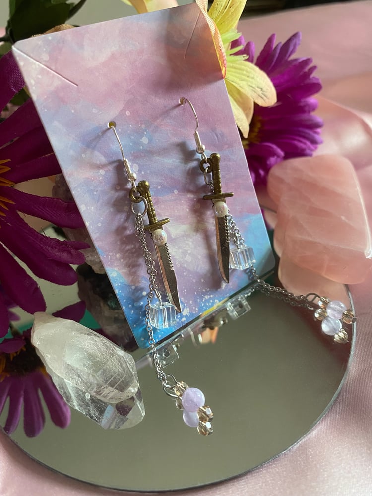 Image of Crystal Forest Earrings 