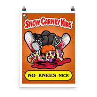 No Knees Nick Poster
