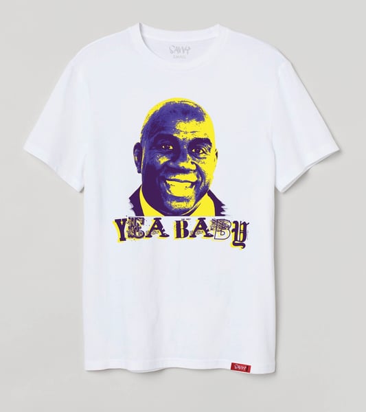 Image of Magic Johnson Yeah baby Tee 